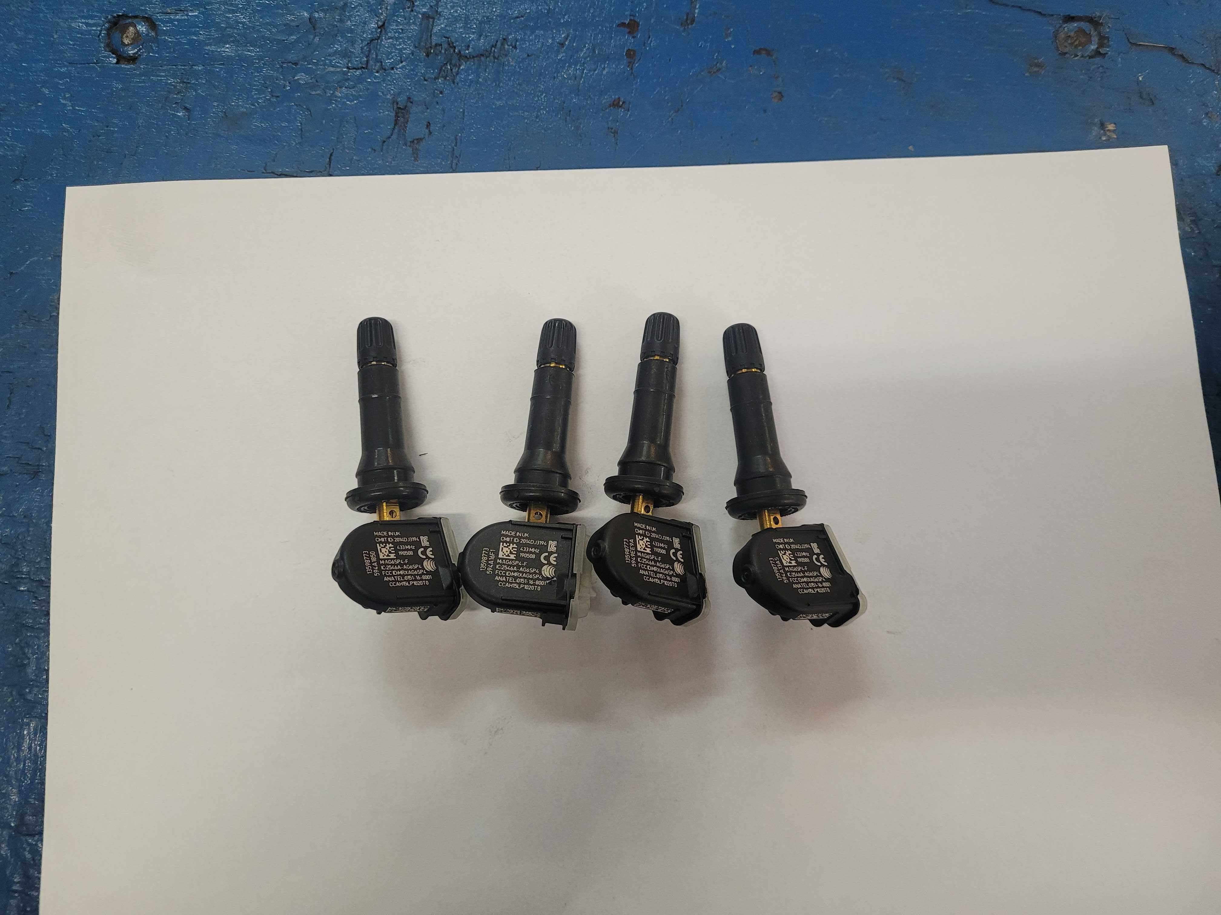 4x Nowe czujniki Ciśnienia TPMS GM Opel Zafira Mokka Insygnia Astra J