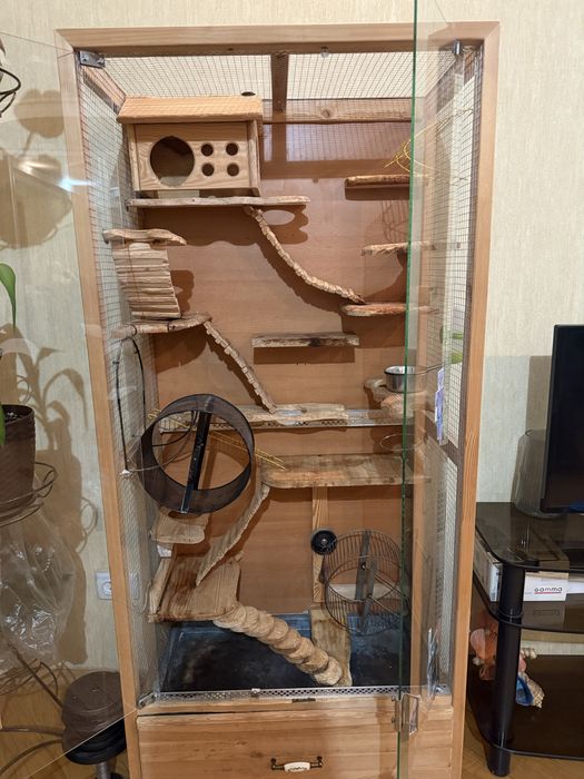 Клітка вітрина для дегу