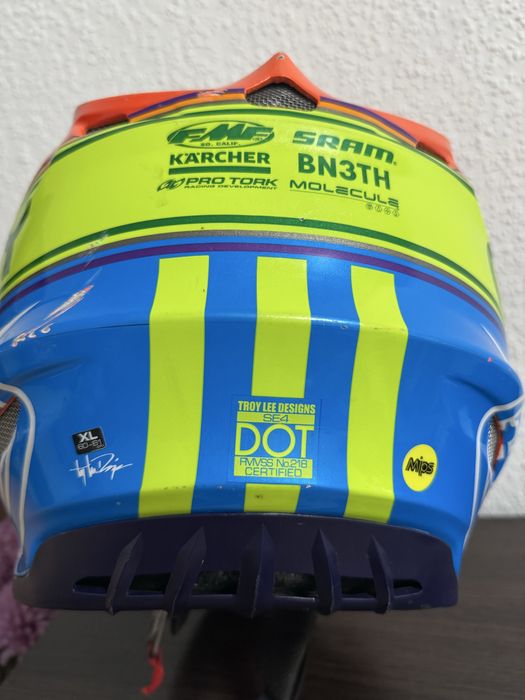 Мотошлем кросс ендуро TLD SE4 MIPS troy lee design размер L-XL