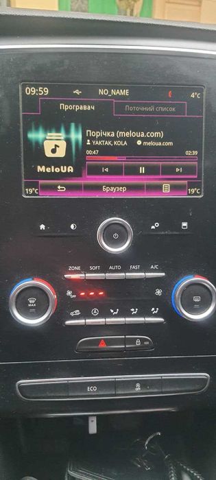 Магнітола рено меган 4