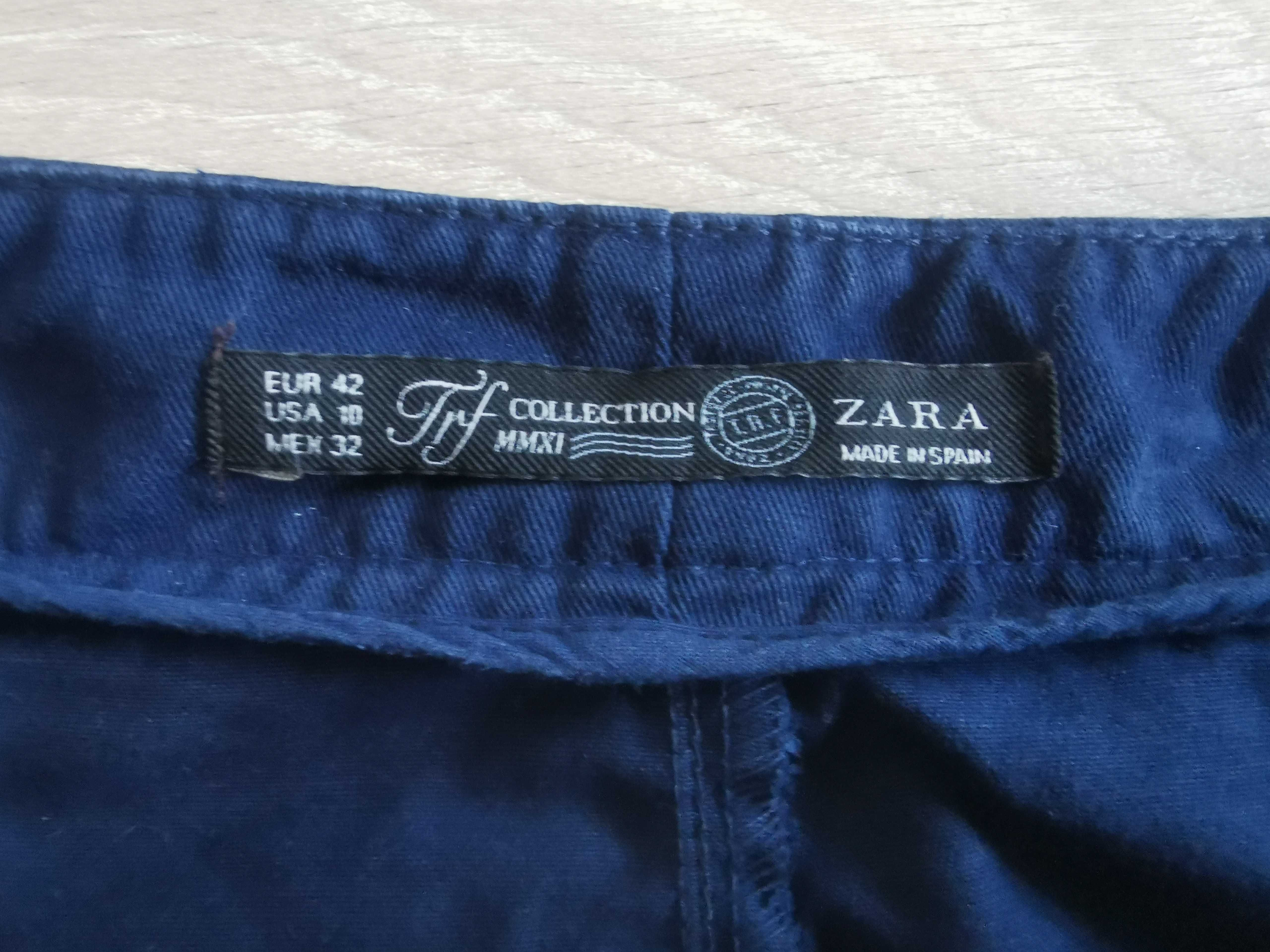 spódnica Zara 42 granatowa