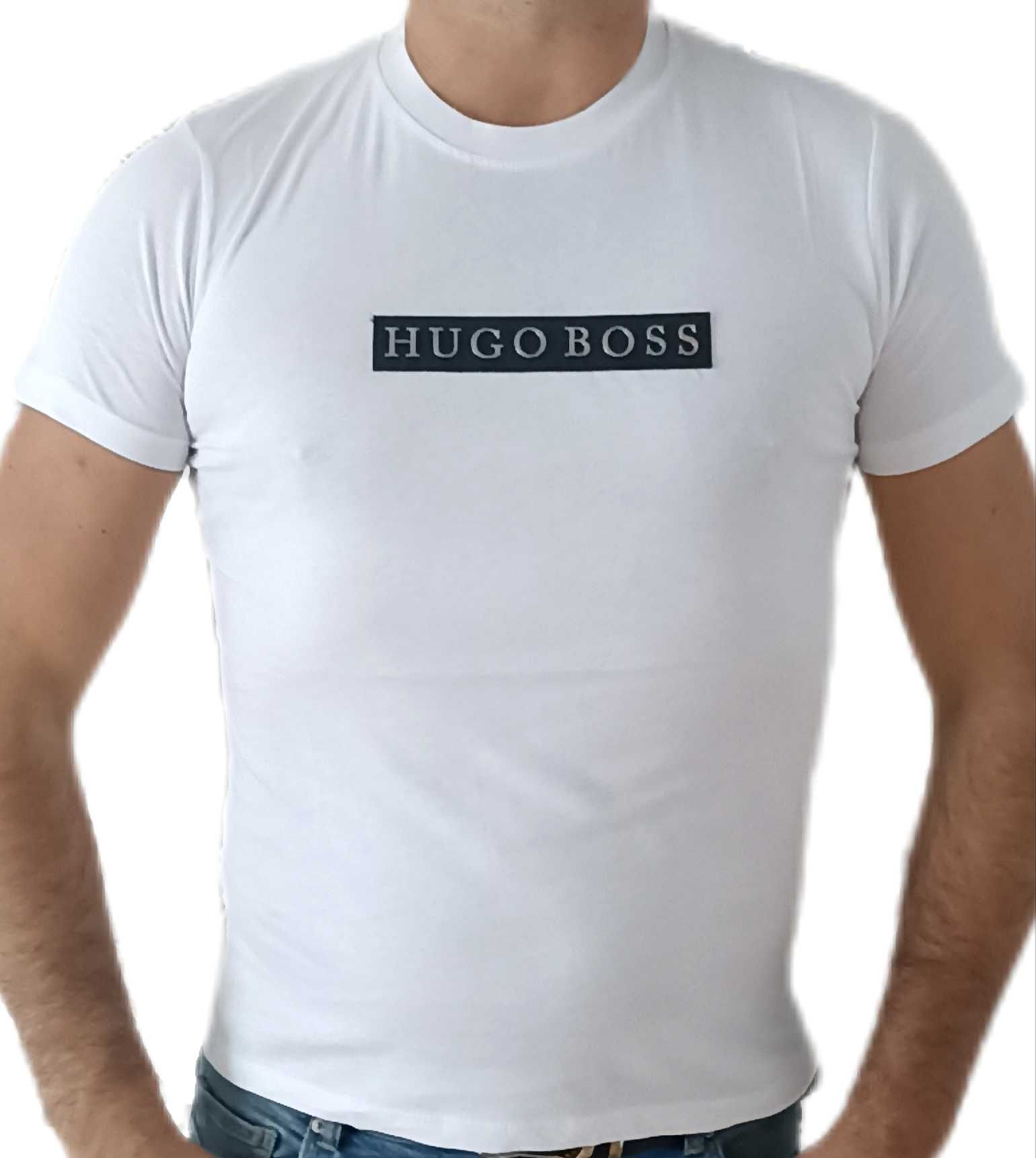 HUGO BOSS T-shirt Koszulka biała r. S,XL