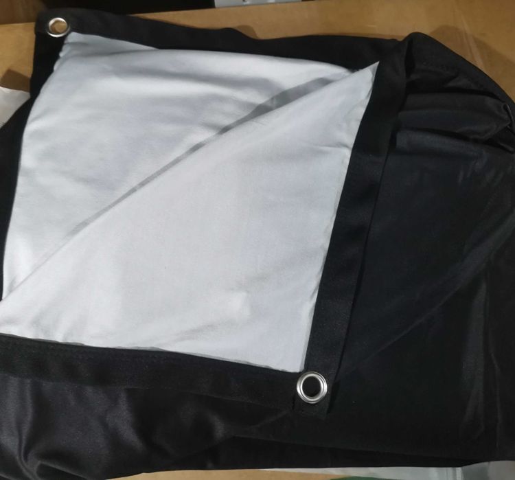 ⇒ Экран проектора "Black Back" с чёрной изнанкой 84" / 100" / 120"