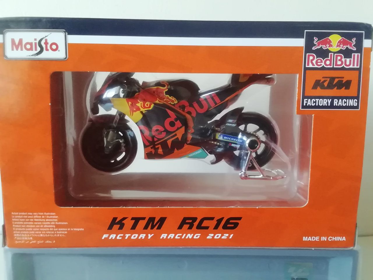 Motas KTM Miguel Oliveira MotoGP 2019, 2020 e 2021