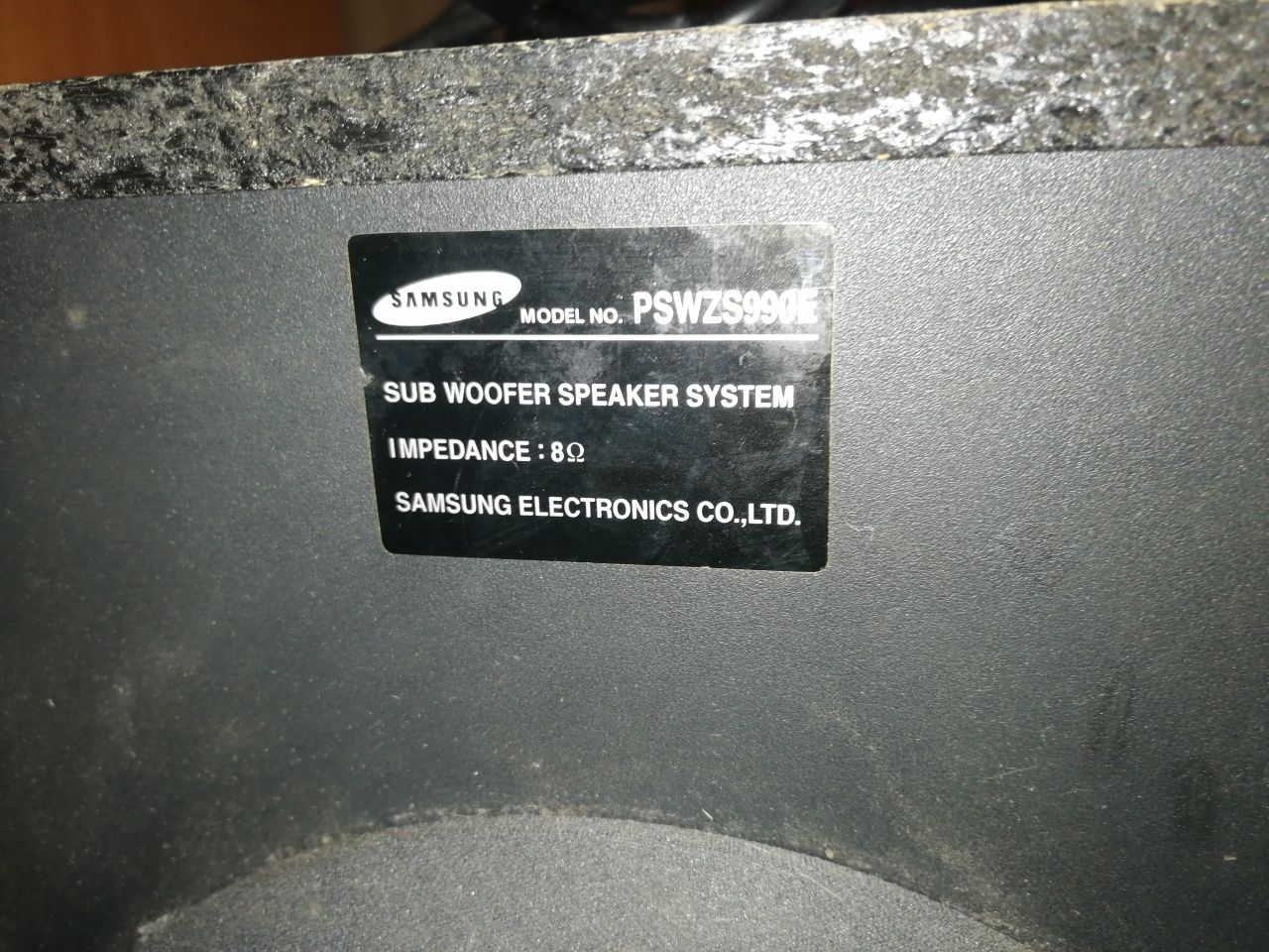 Sub woofer  głośnik samsung