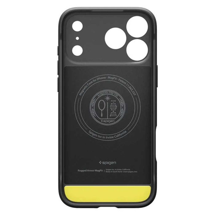 Чехол Spigen Rugged Armor MagFit для iPhone 17 Pro Max Matte Black