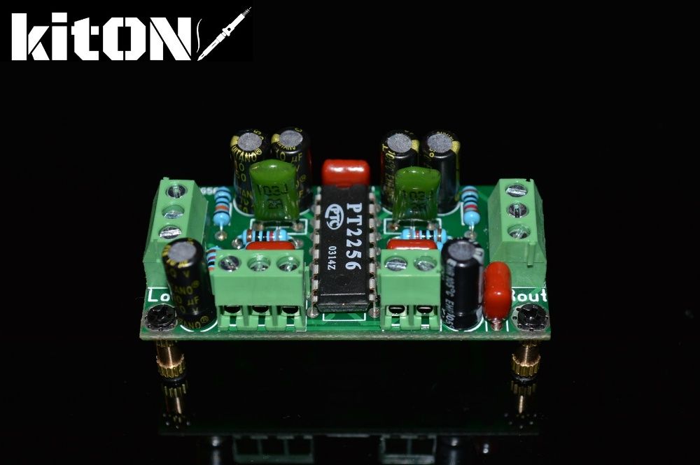 Електронний регулятор гучності PT2256 з тонкомпенсацією