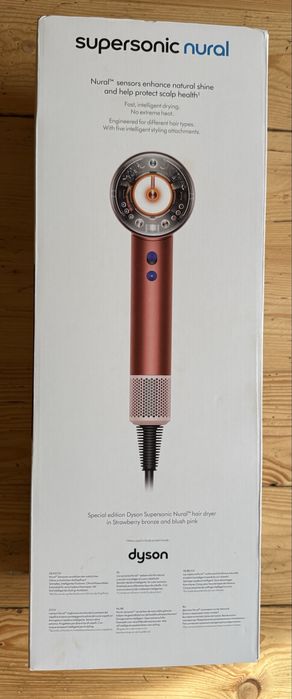 Dyson Supersonic Nural Truskawkowy Brąz z dodatkową gwarancją