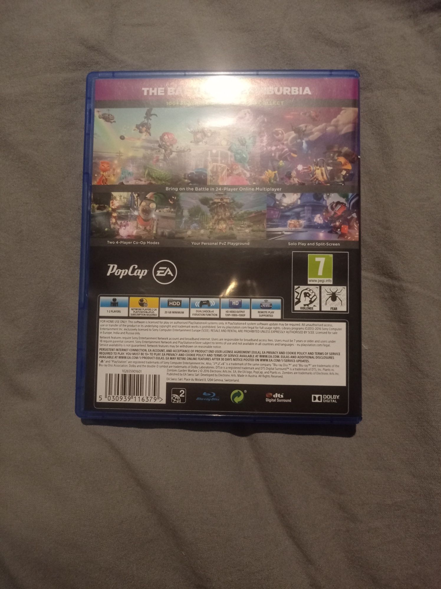Jogo plants vs zombies garden warfare 2 (PS4)
