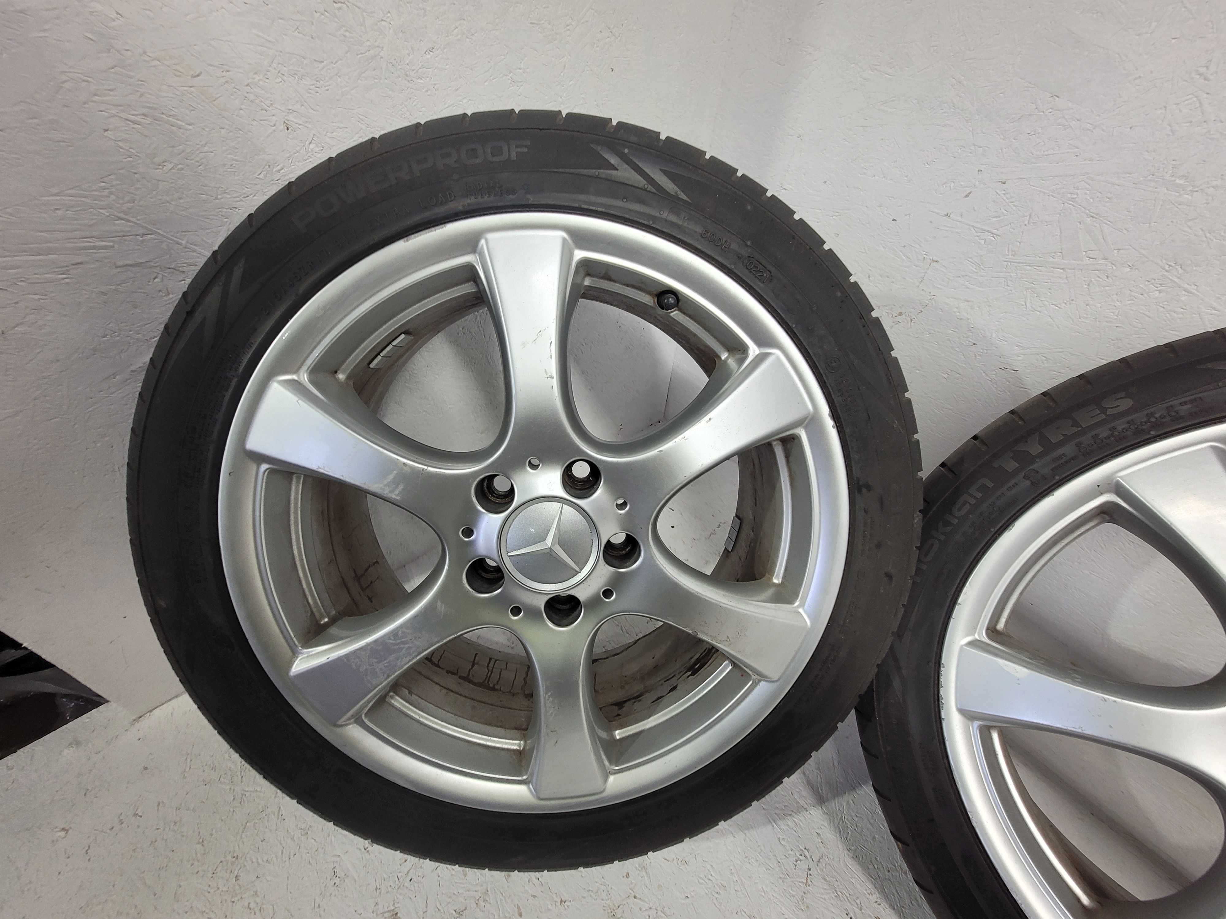 Koła Mercedes + Opony Nokian 2021r 215/45/17