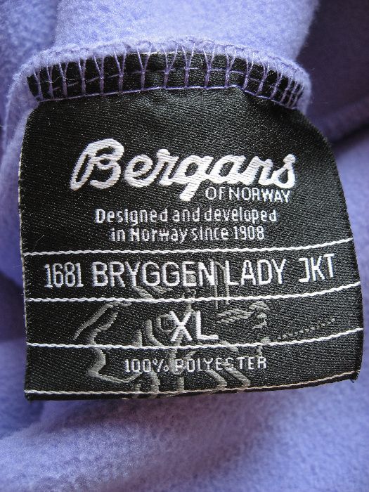 BERGANS Bryggen Damska bluza kurtka polar jak nowa XL