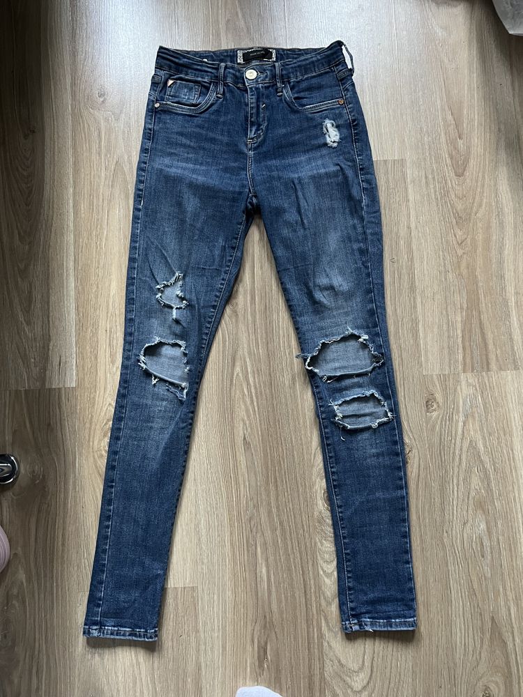 Rurki skinny jeans spodnie
