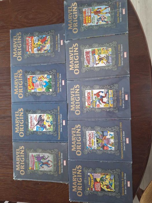 Kolekcja komiksów Marvel Origins 1-19