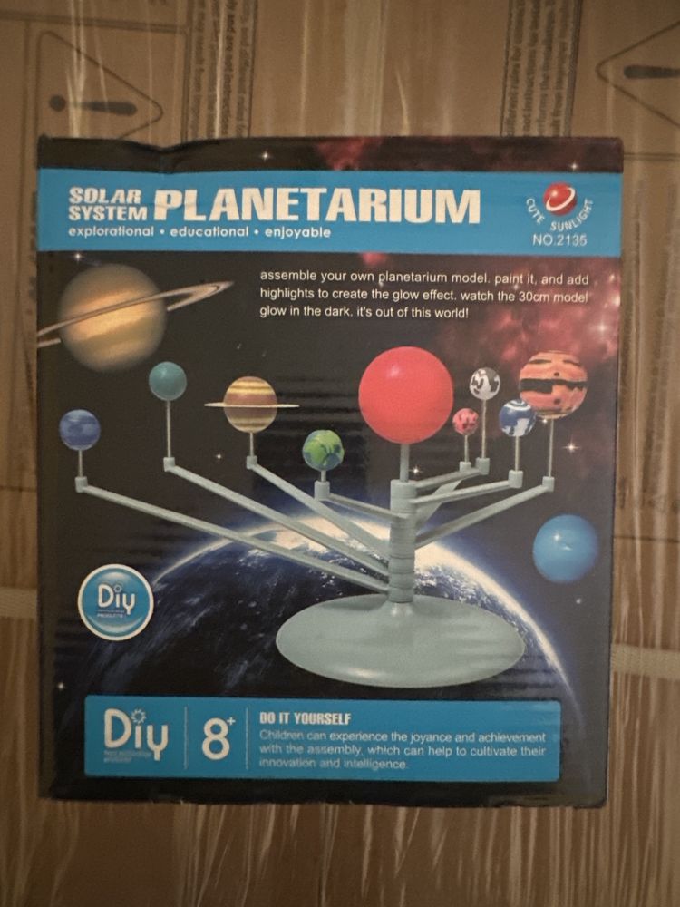 Zestaw planetarium diy