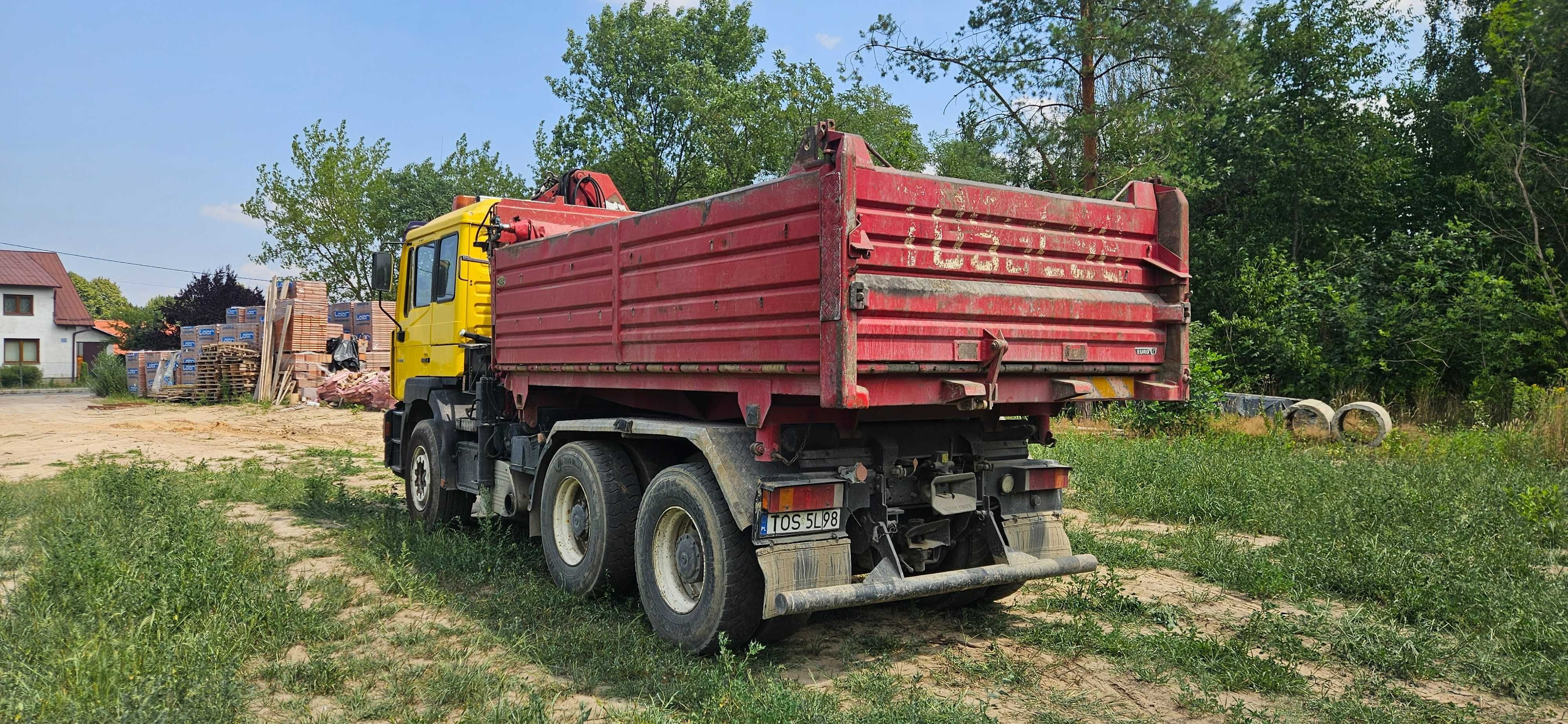 MAN FE460A 6X4 Hydroburta HDS HMF 3,5t