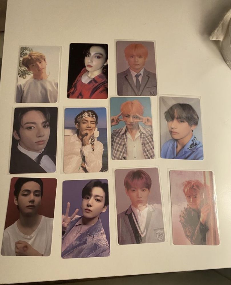 Bts nao oficial photocards