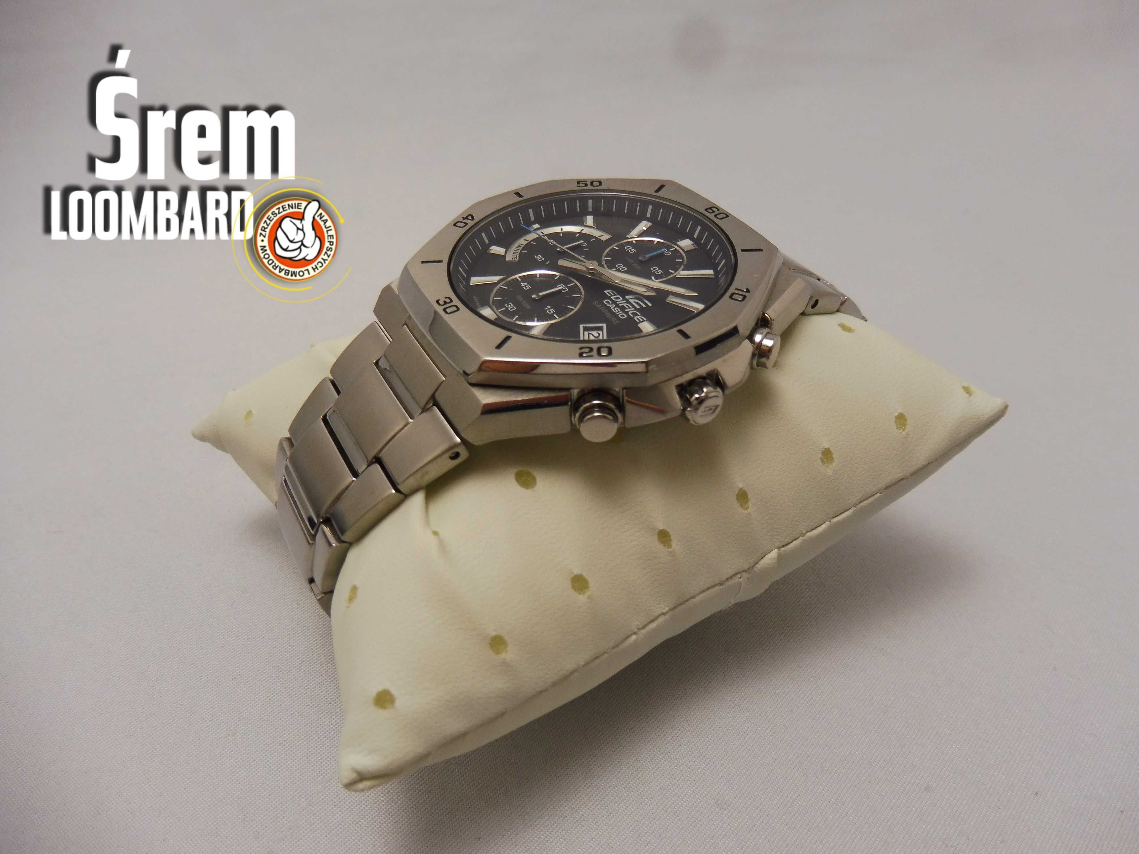 Zegarek Casio Edifice EFB-680D-1AVUEF, Komplet, Igła Stan!