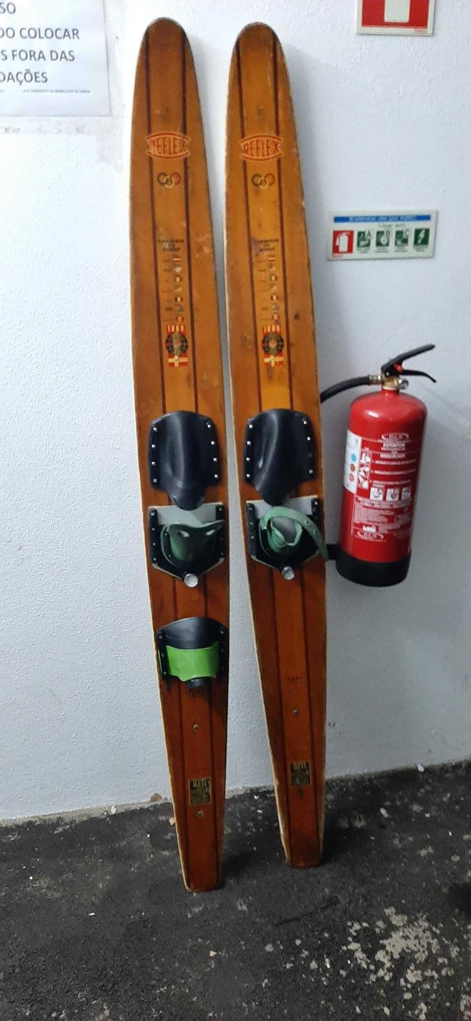 Skis aquáticos Reflex madeira Champion du Monde