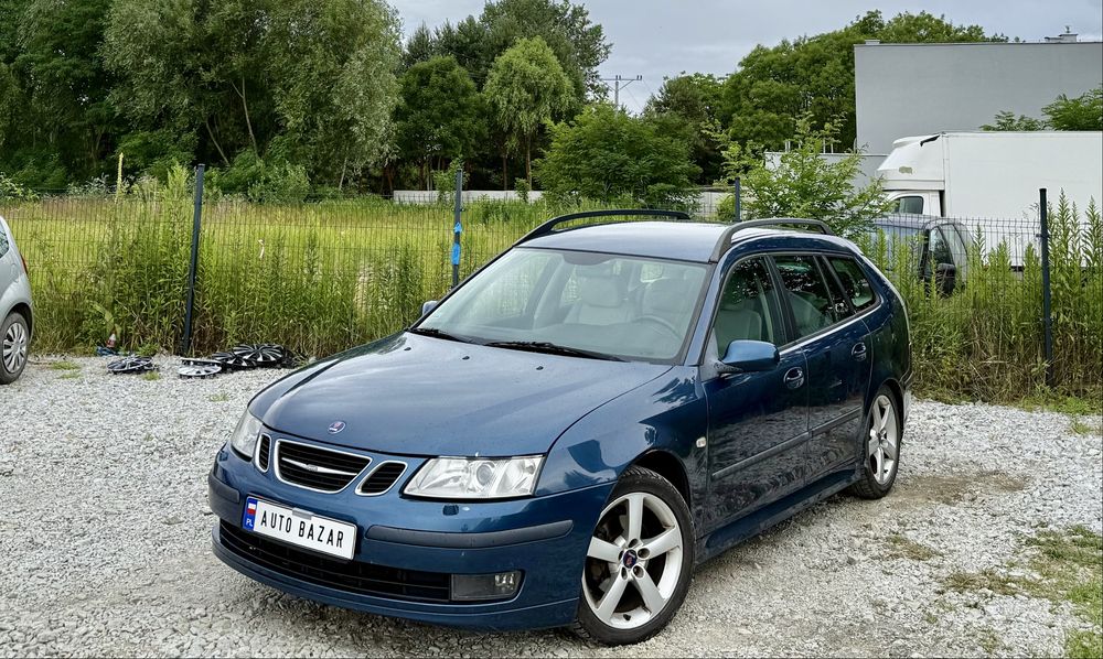 Saab 9-3 1.9 TiD * Klima * 2007 * Skóry * Hak * Alufelgi * Super Stan