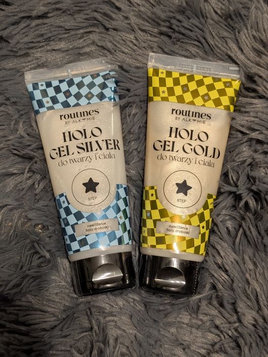 Routines Żel do twarzy i ciała holograficzny z drobinkami Holo