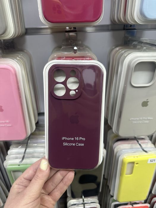 Silicone case силіконовий чохол Iphone 16 pro, чохол чехол на айфон