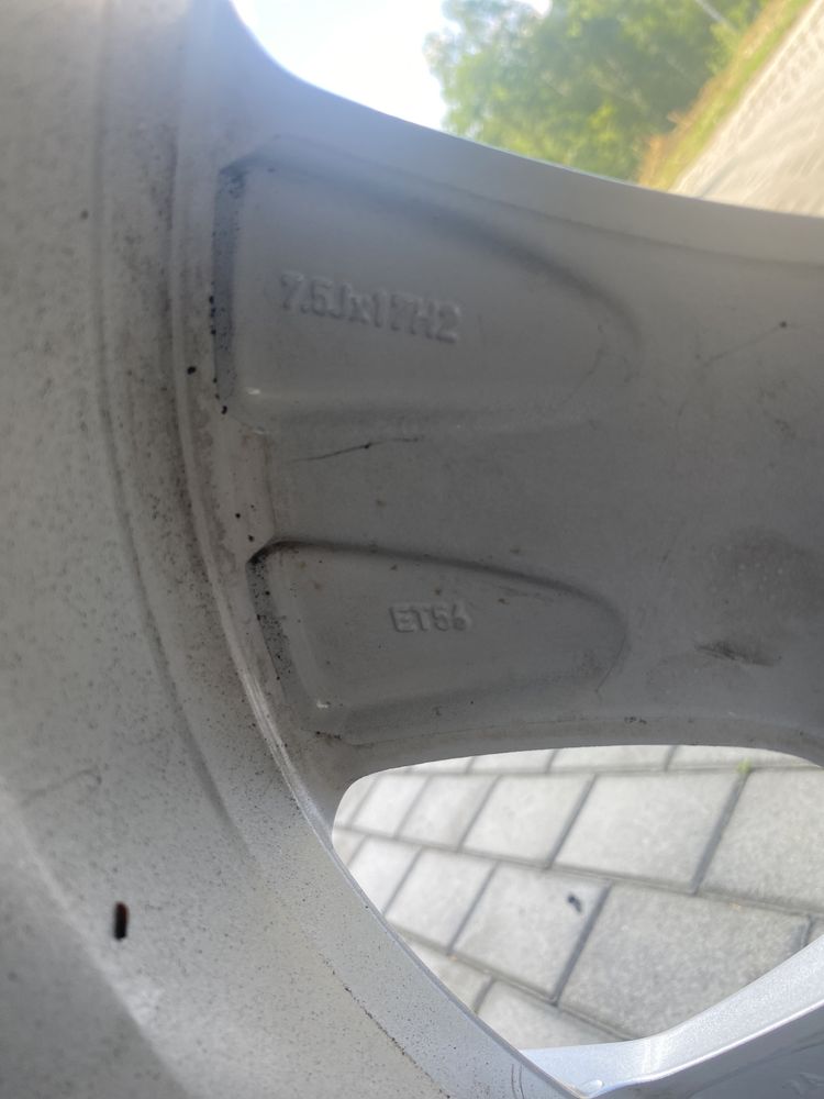 Alufelgi audi a3 8p 17” 5x112 stan bdb