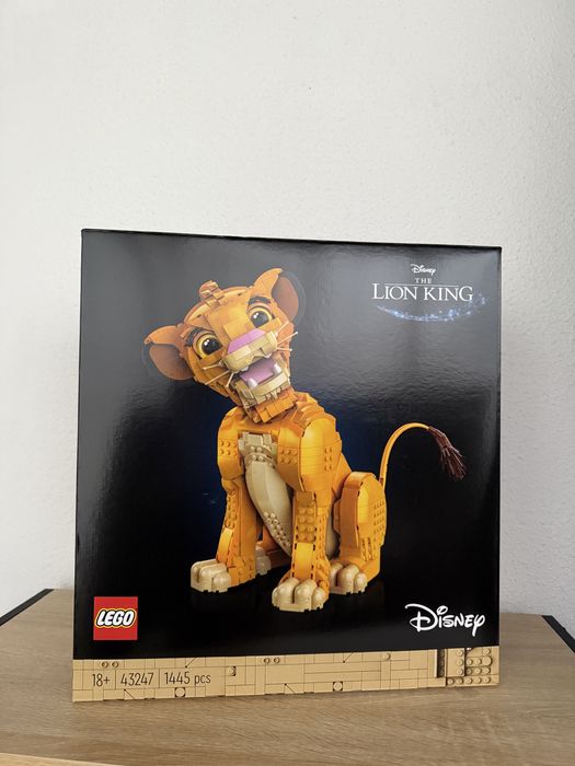 LEGO simba rei leão - novo
