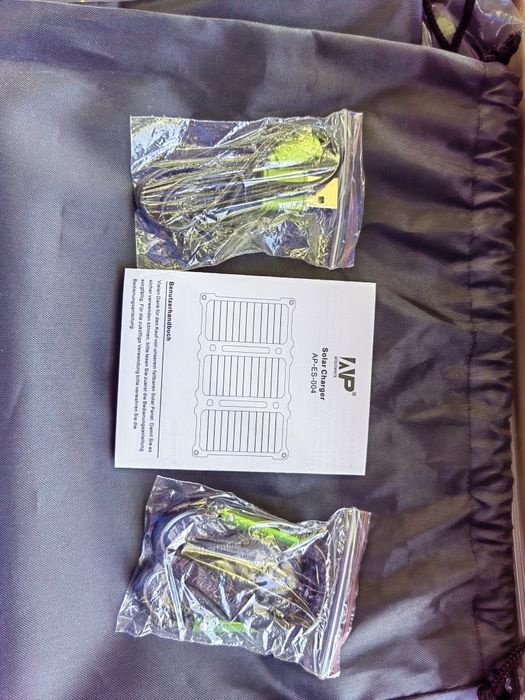 Солнечное зарядное устройство для смартфонов AllPowers 21W ETFE 2xUSB