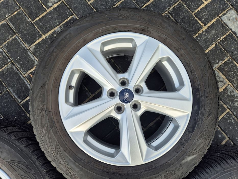 Kola zimowe Ford Edge kuga S-max 18 5x108 7.5J Et55 235/60/18 jak nowe