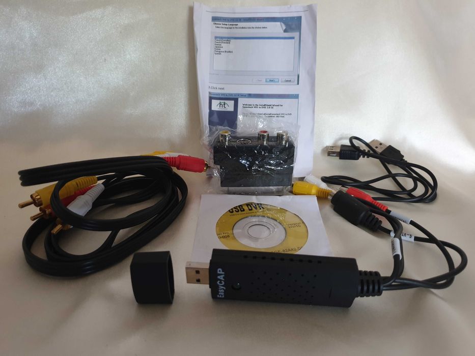 Kit de Captura de Vídeo para PC USB