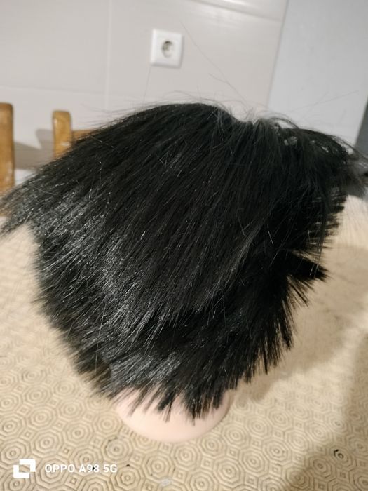 Cabeça de manequim em silicone bom estado