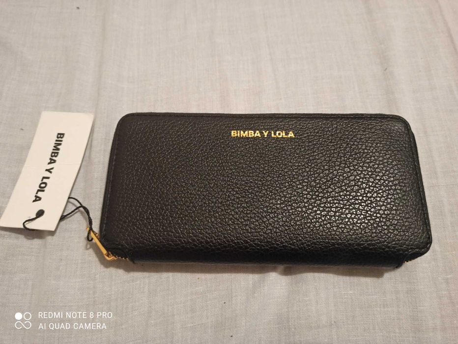 Porta-moedas novo bimba y lola em pele