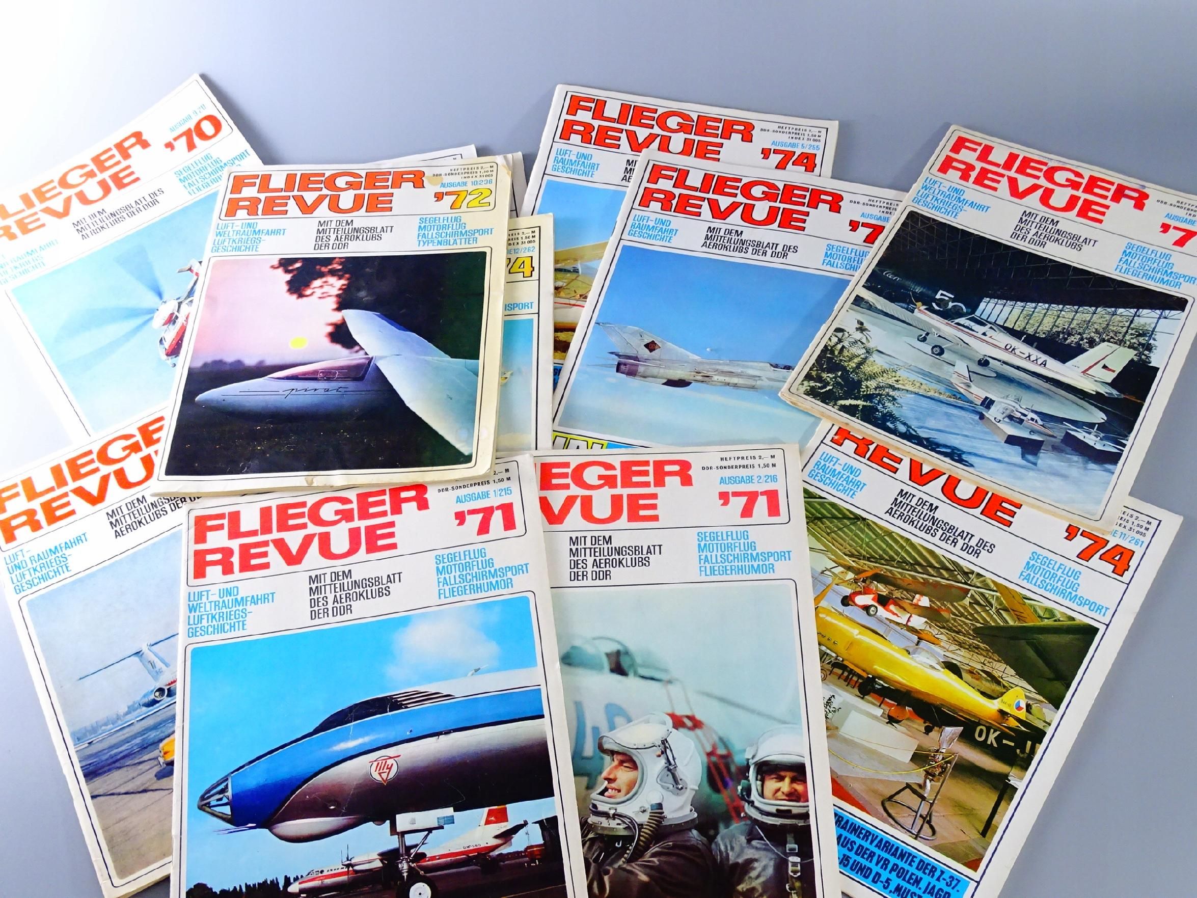 magazyn lotnictwo lata 70-te flieger revue samolot