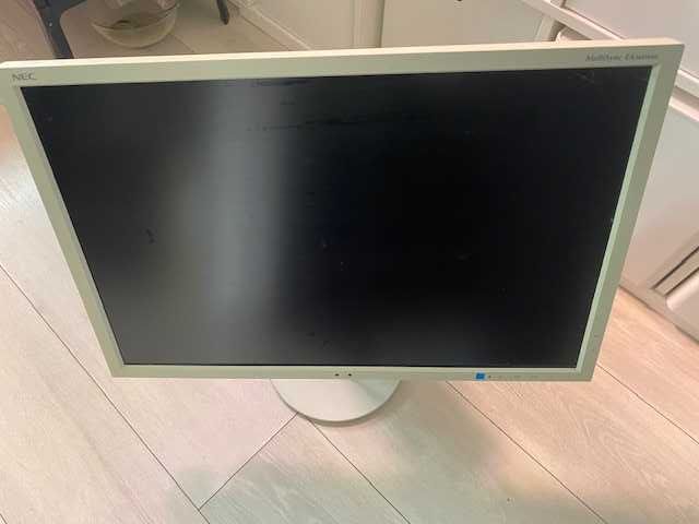 Monitor NEC EA244WMi 24″ IPS 1920×1200, pivot, USB hub – biały
