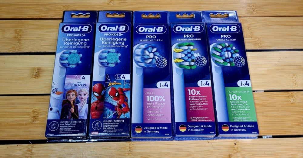 HIT 2 Opakowania oryginalnych końcówek Oral-B