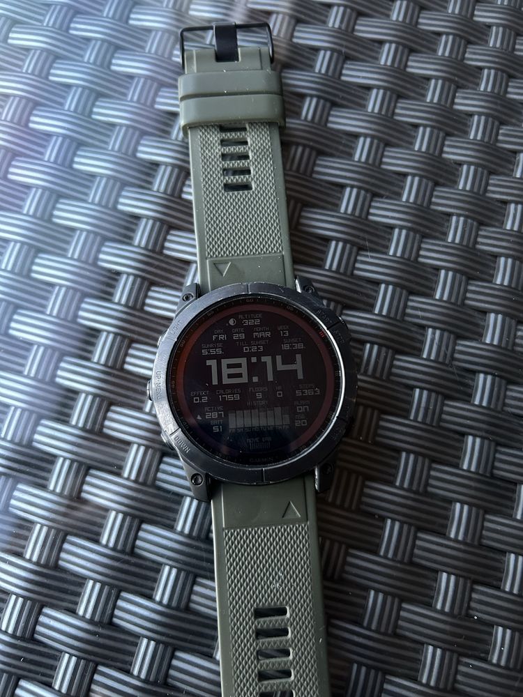 Garmin fenix 7x Sapphire  solar