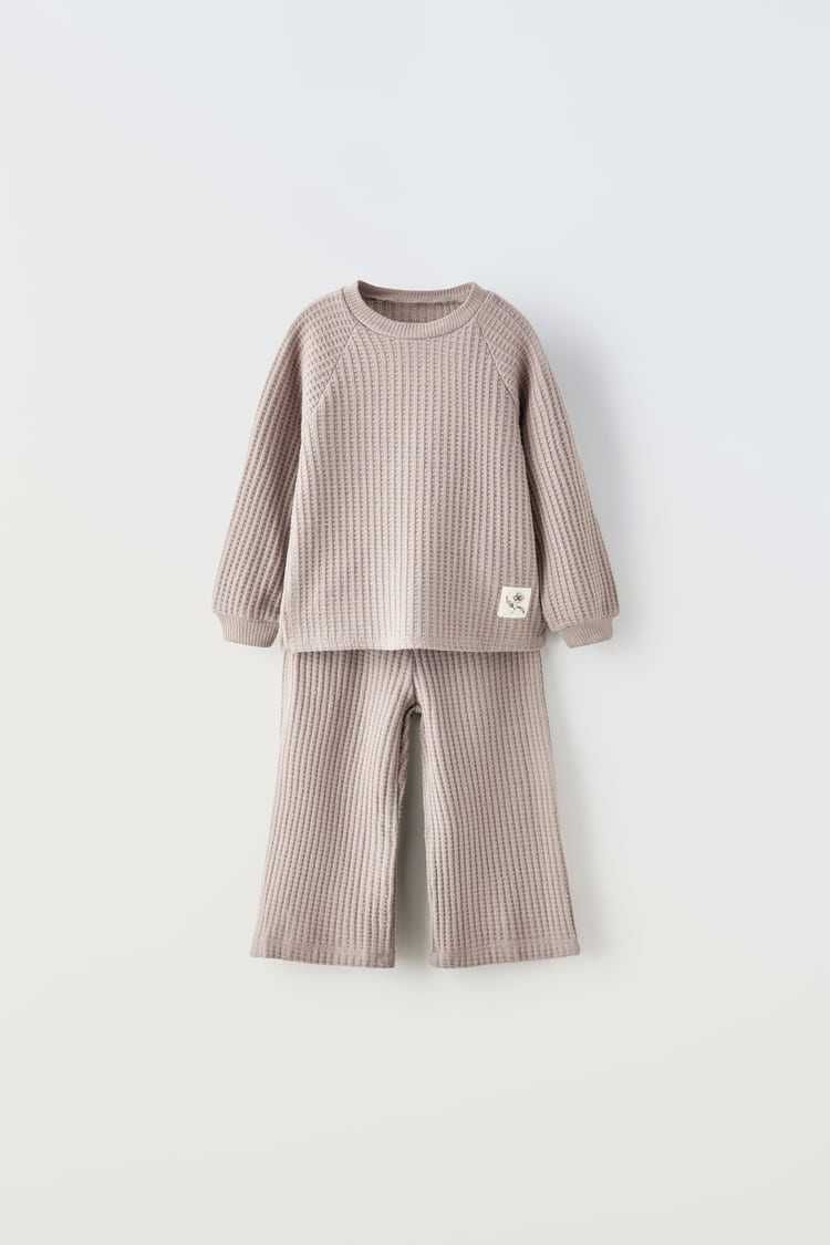 Комплект ZARA костюм реглан штани лонгслів кофточка 3, 4 років