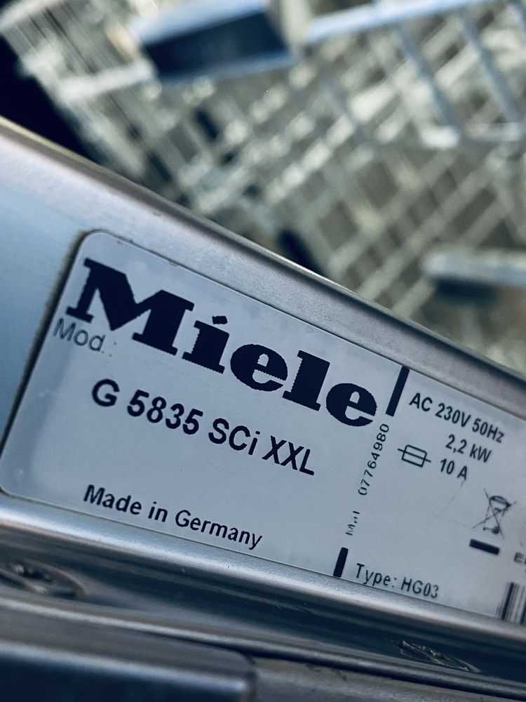 MIELE Zmywarka G5835 SCi XXL 60cm 3 Kosze Premium LED AutoOpen