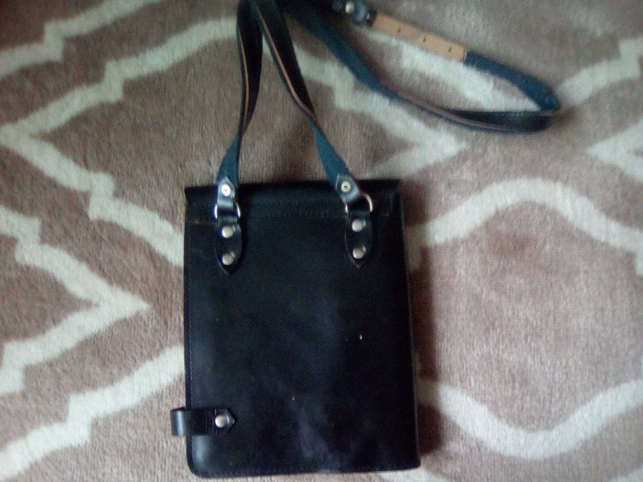 Torba policyjna skórzana tzw raportówka