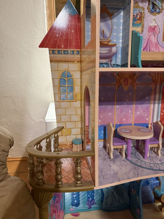 Pałac Arielki disney domek dla lalek