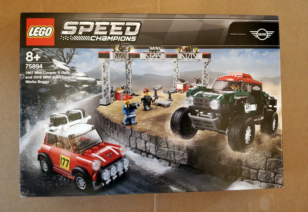 Klocki LEGO 75894 - Mini Cooper S Rally & MINI John Cooper Works Buggy