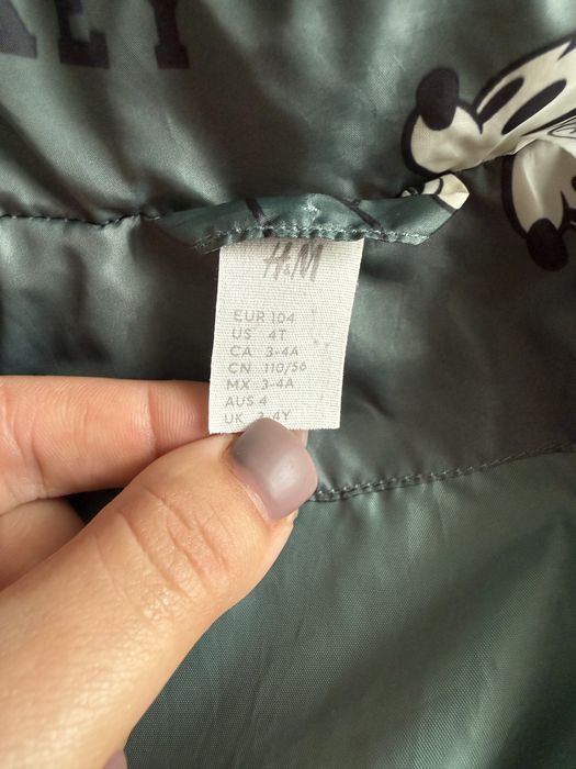 Куртка H&M 104 демісезон холодна осінь терла зима.