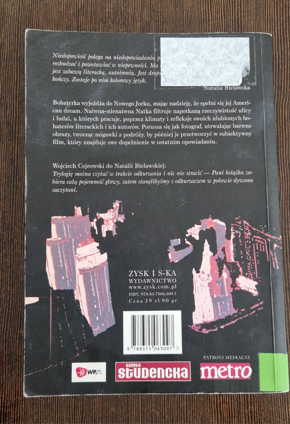 Książka American Dream niedopowieść Natalia Bielawska