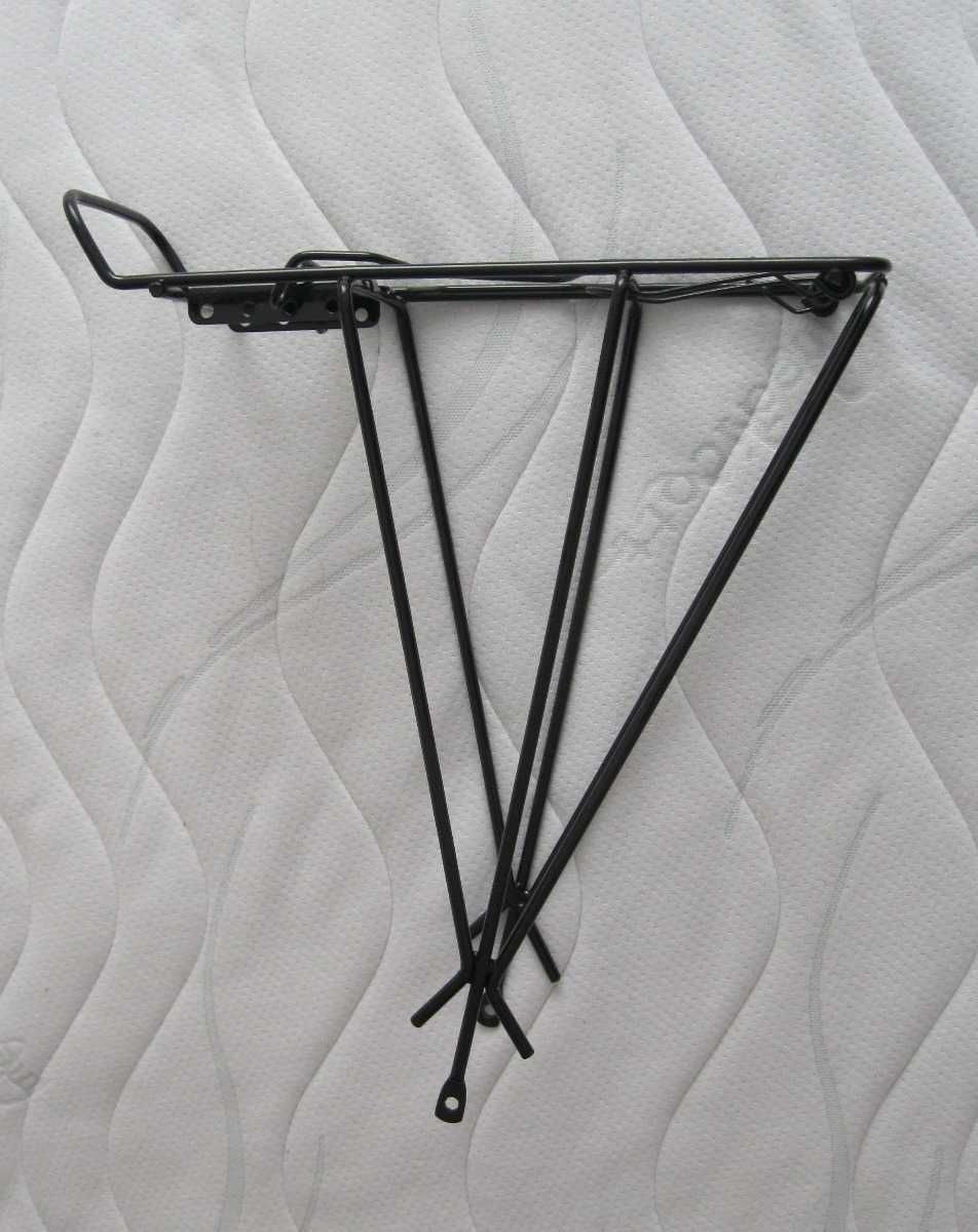 Bagażnik rowerowy 26" stalowy, czarny PRL Nowy!