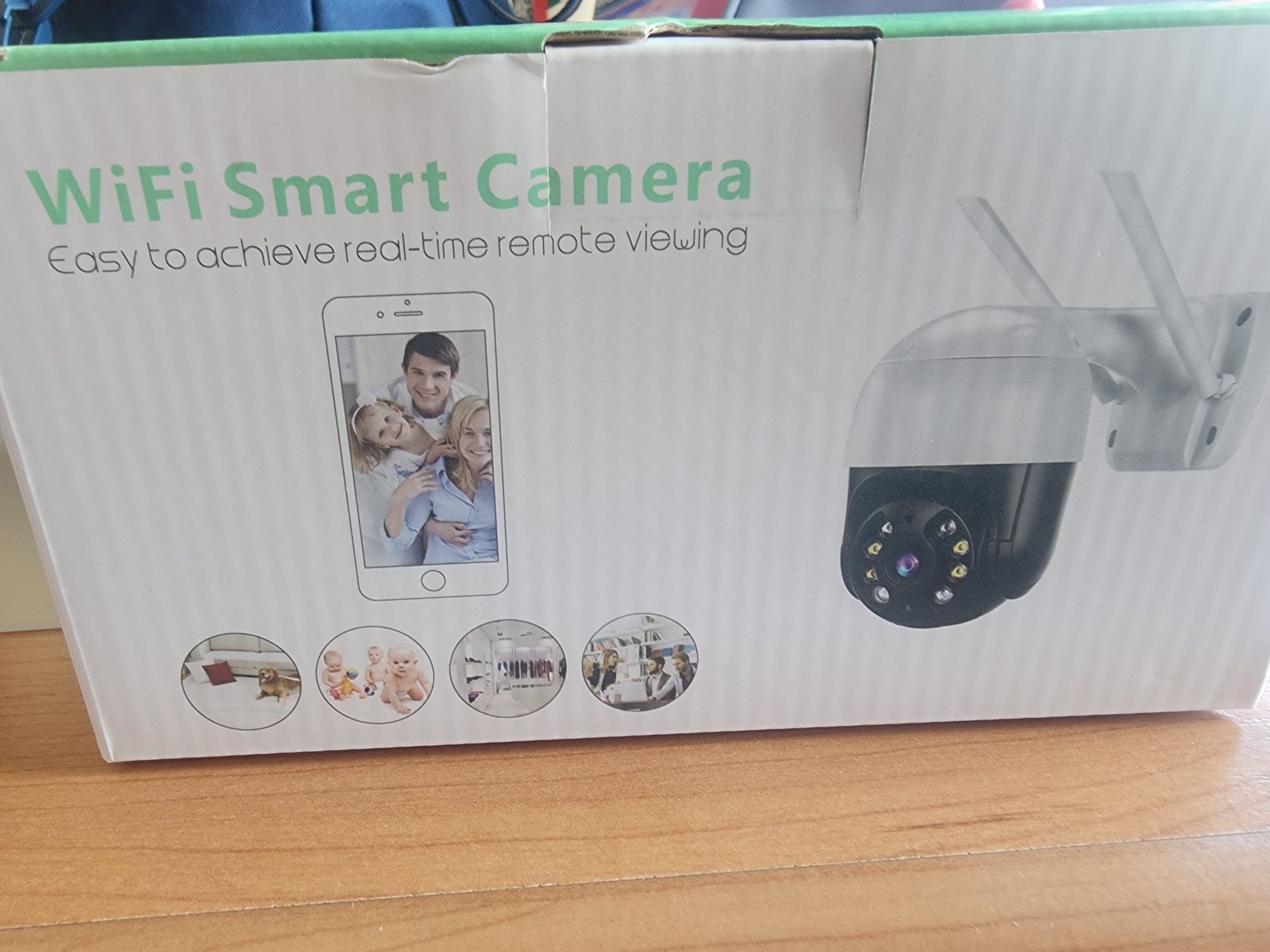 Camera de vigilância nova com visão no telemovel