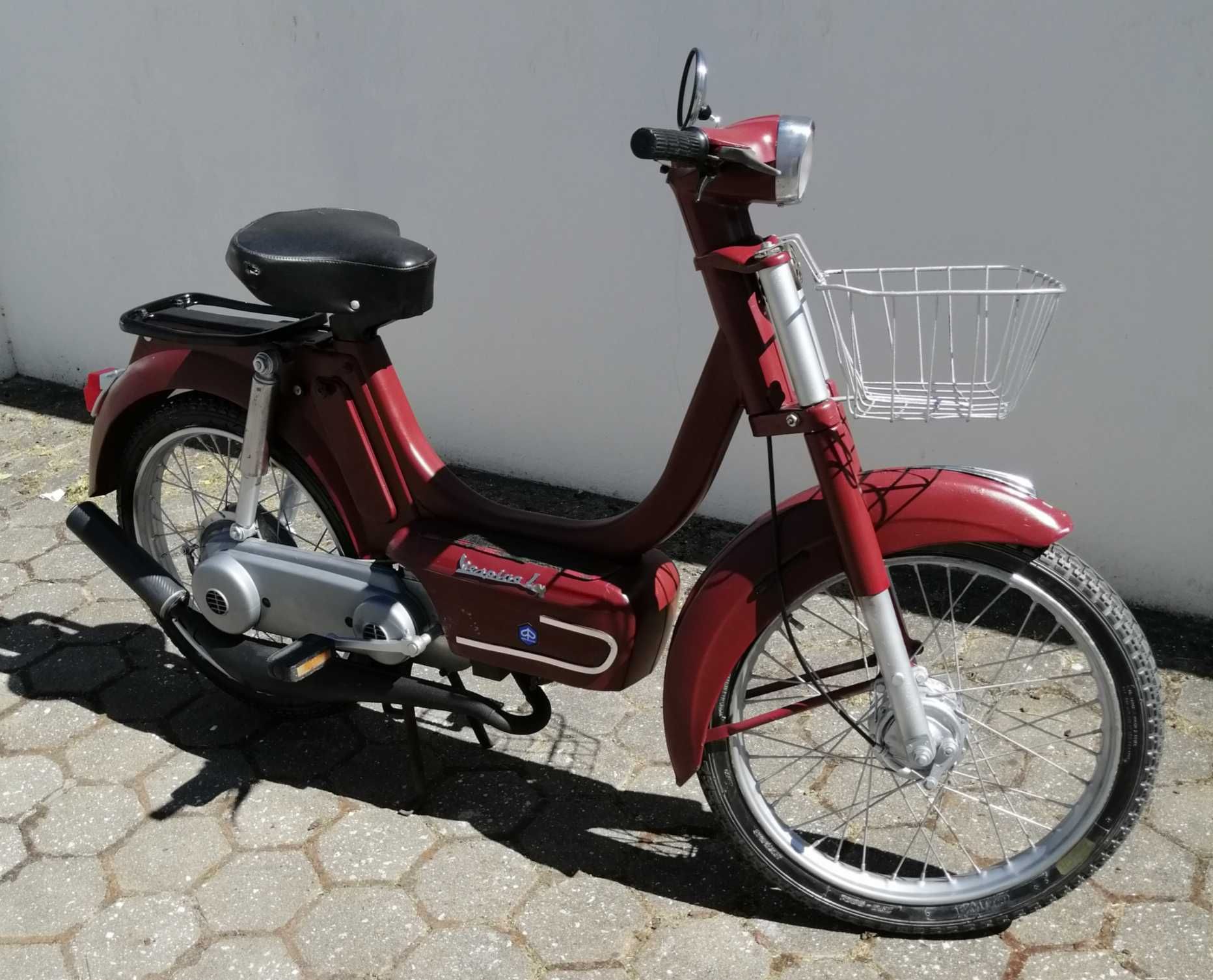 Vespino LS (Lujo Sport), velocípede com motor auxiliar