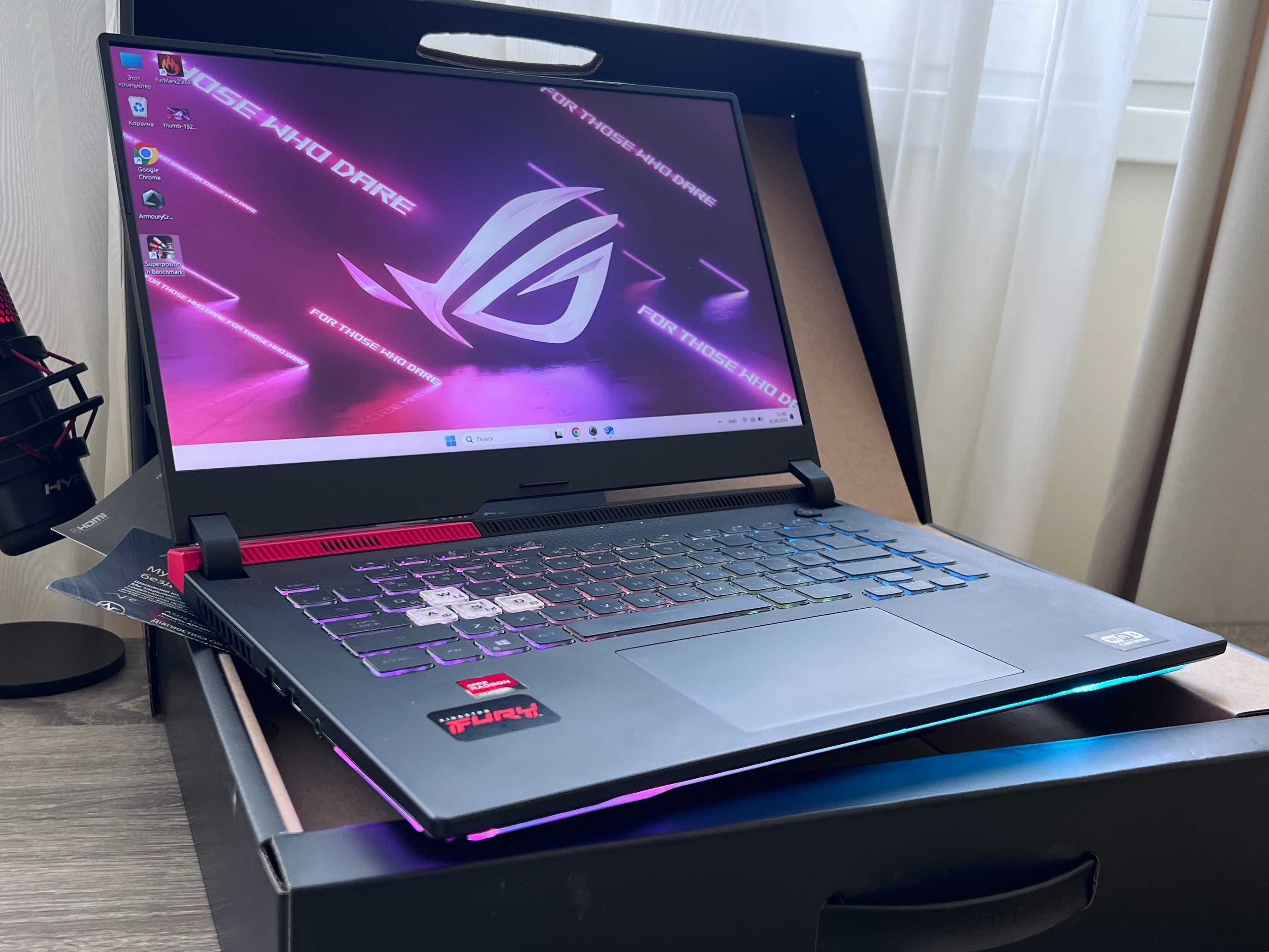 Игровой ноутбук Asus ROG Strix G15 (1650 , 3050 ,3060)
