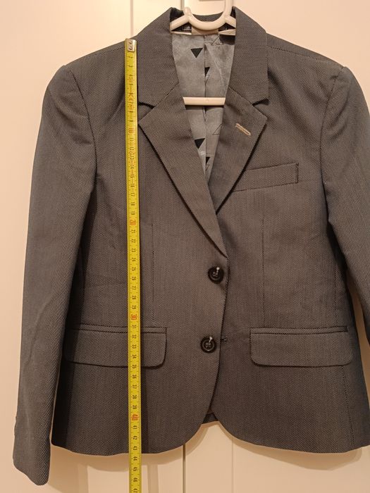 Marynarka chłopięca 116 elegancka granatowa