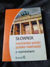Słownik niemiecko- polski, polsko-niemiecki. Z rozmówkami.