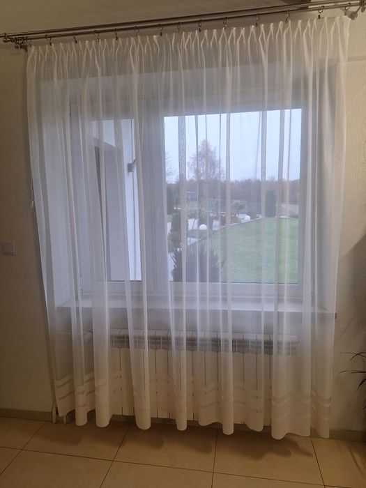 Firana firanka salon sypialnia